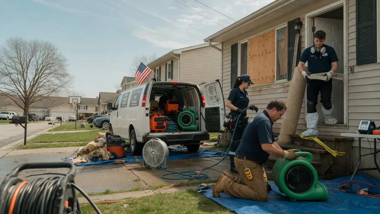Water Damage Restoration in Brodhead, WI near me